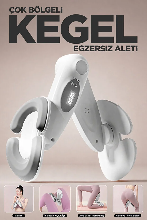  İç Bacak Egzersiz Aleti Thigh Master Kegel Cihazı Pelvik Taban Kas Aleti Kalça ve Kol Sıkılaştırıcı